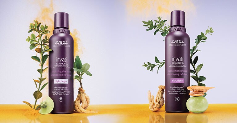 Click here to Shop now for invati advanced exfoliating shampoo light and rich formulas